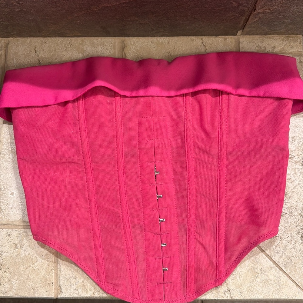 Corset white fox size xs